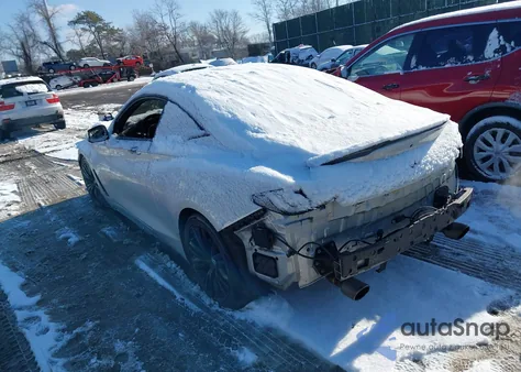 2017 Infiniti Q60 3.0T Premium из США, поврежденный, VIN JN1EV7EK9HM363141